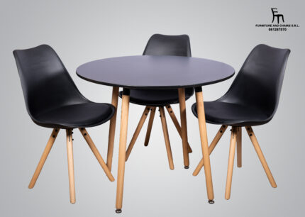 Set 4 Scaune 1 Masă